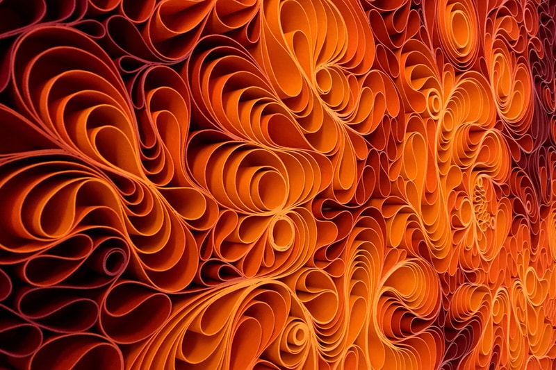 Stallman Studio Colored Tissue Art