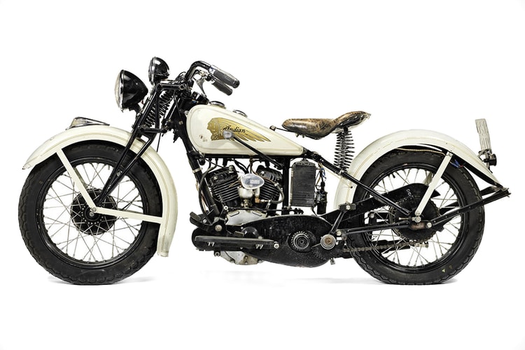 Steve McQueen's 1934 Indian Sport Scout Motorcycle Is up for Auction
