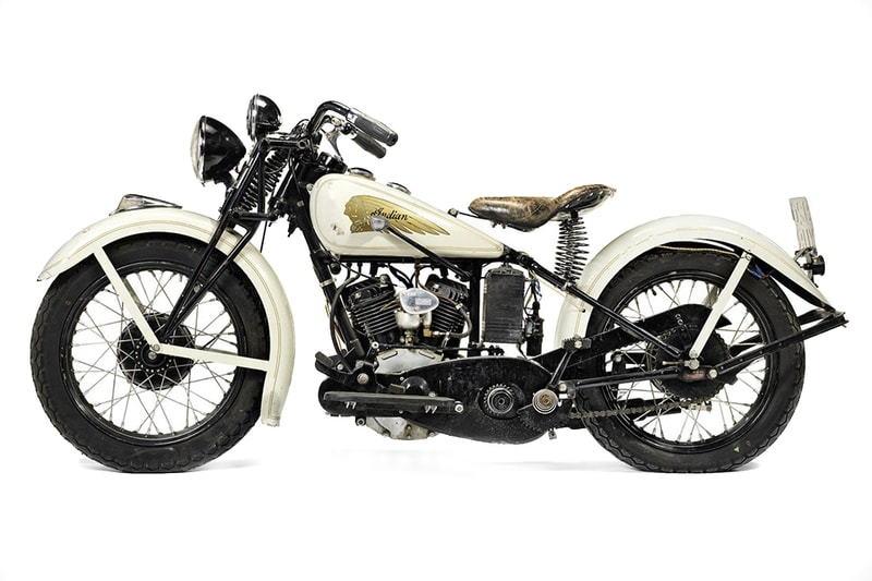 Steve McQueen Indian Sport Scout Motorcycle Auction
