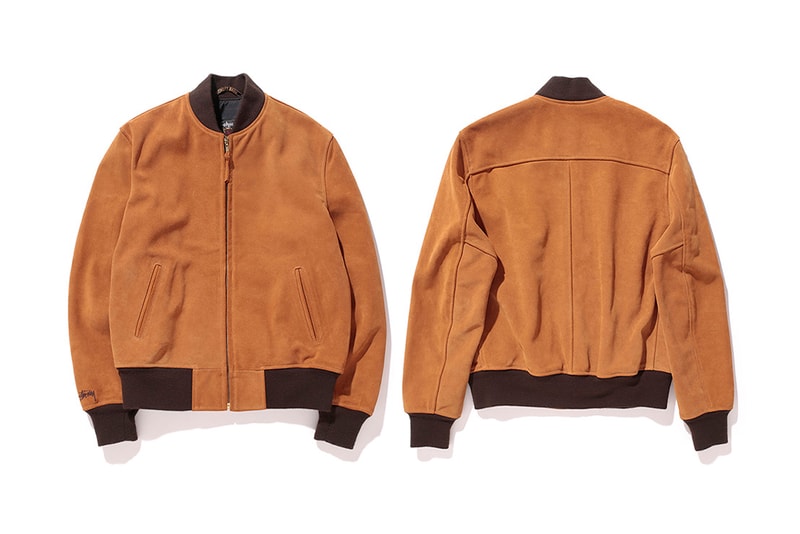 Stussy Schott NYC Suede Jacket 2015 Fall Winter