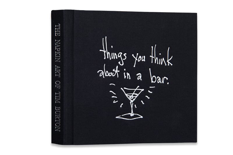 'The Napkin Art of Tim Burton' Book