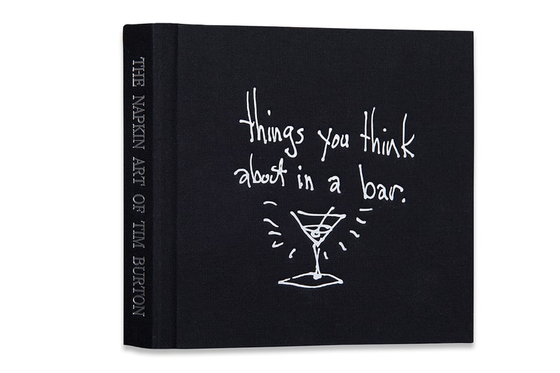 The Napkin Art of Tim Burton Book