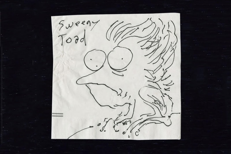 The Napkin Art of Tim Burton Book
