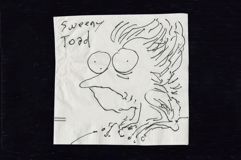 The Napkin Art of Tim Burton Book