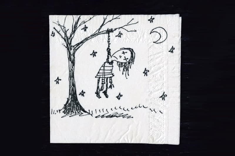 The Napkin Art of Tim Burton Book