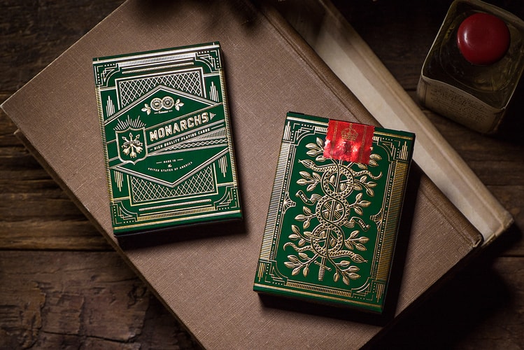 Theory11 Monarch Green Edition Playing Cards