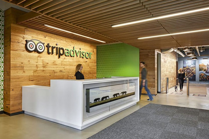 A Look Inside TripAdvisor's New Headquarters in Massachusetts