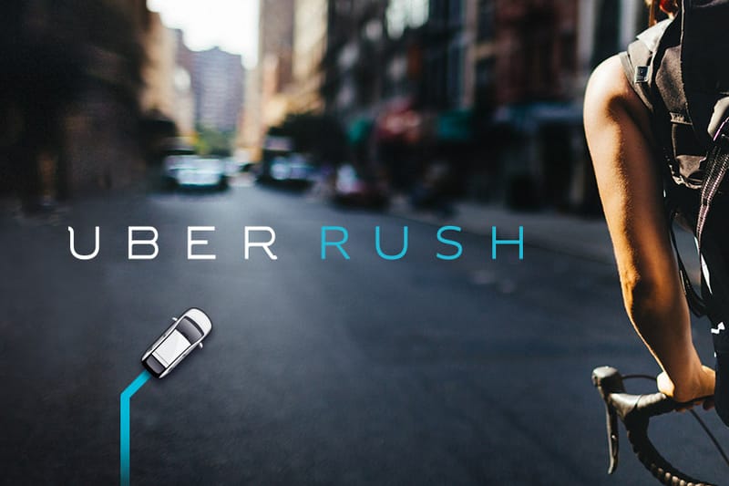 Uber Launches UberRUSH On-Demand Delivery Service
