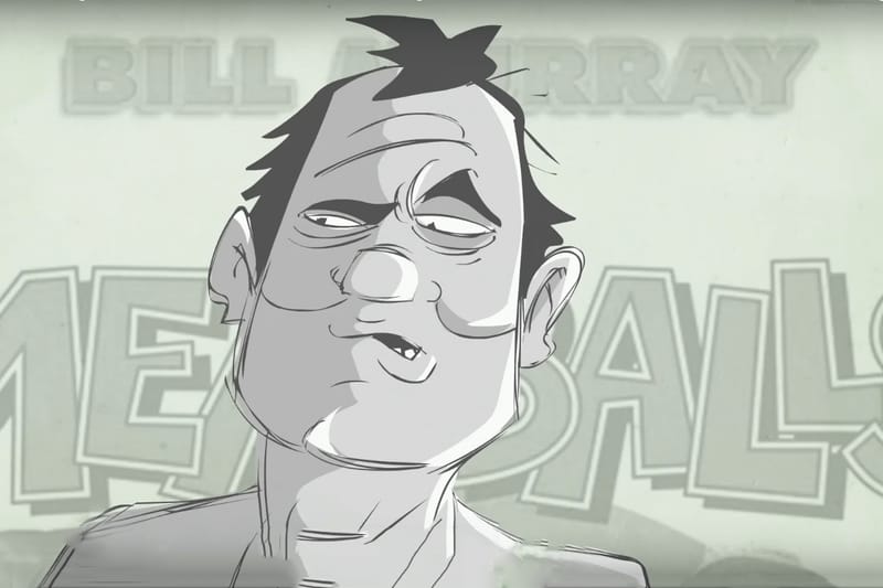 Watch This Animation of a Bill Murray Interview From the '80s