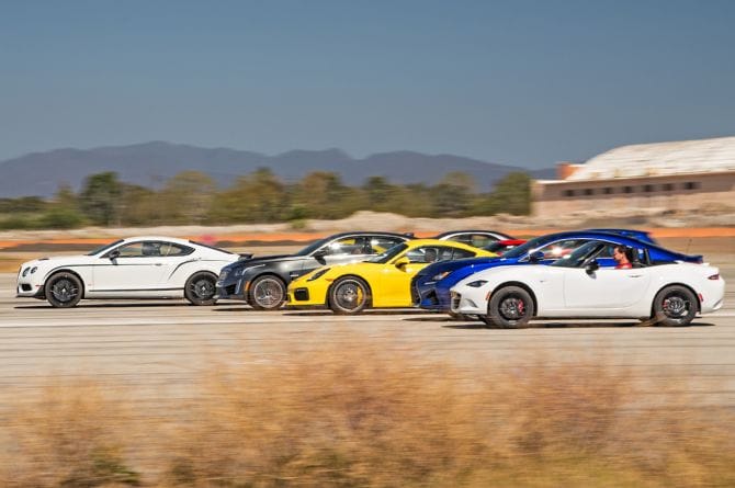 Watch 10 of the World's Fastest Cars Compete in a Massive Drag Race