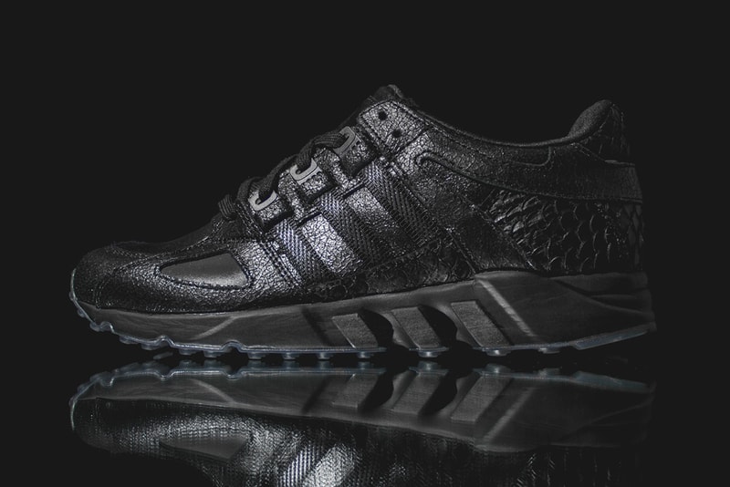 Closer Look Pusha T adidas EQT Guidance Running Black Sneaker