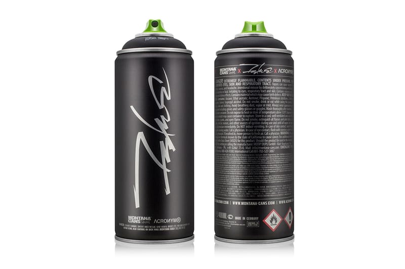ACRONYM x MONTANA Spraycan for Futura's 60th Birthday by BEINGHUNTED