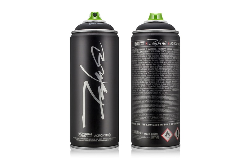 ACRONYM MONTANA Spraycan Futura 60th Birthday BEINGHUNTED