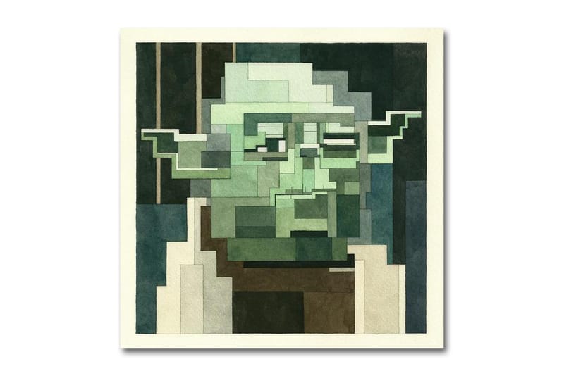 Adam Lister Releases a Set of 'Star Wars'-Themed Geometric Watercolor Prints