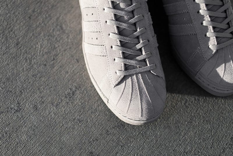 adidas superstar 80s 2015 grey feather