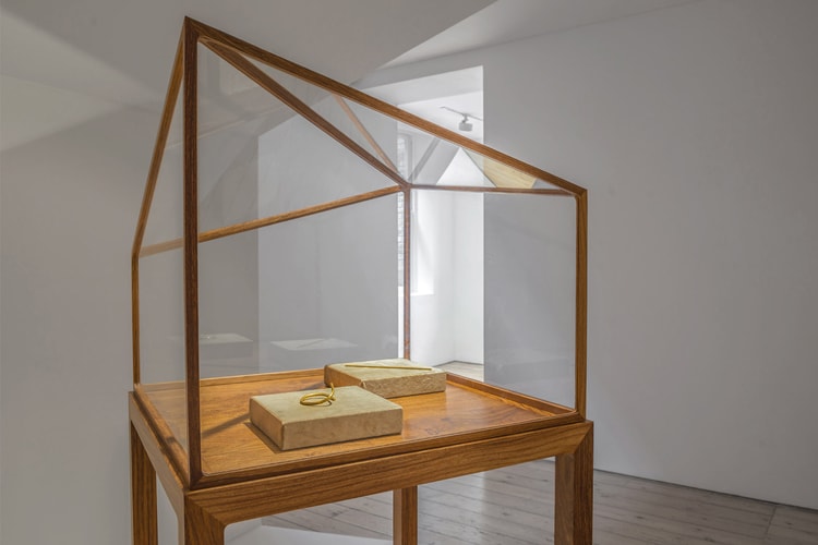 Ai Weiwei "Rebar in Gold" @ Elisabetta Cipriani Gallery