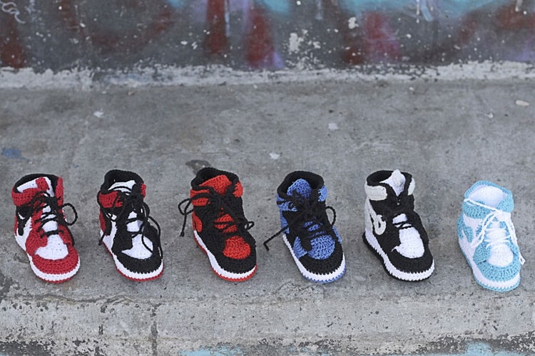#hypebeastkids Picasso Babe Drop a Series of Air Jordan 1s for Newborns