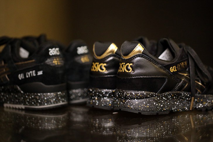 atmos x Asics GEL-LYTE V Black/Gold