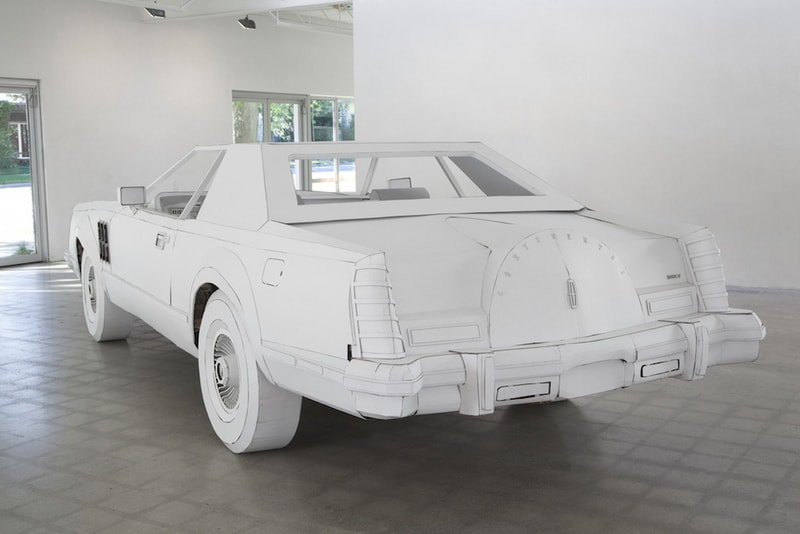 Shannon Goff Makes a Cardboard Lincoln Continental