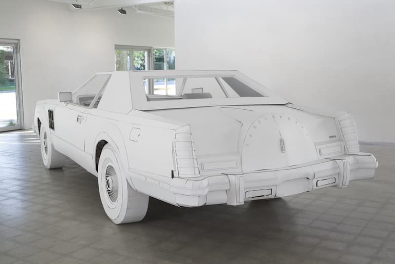 Shannon Goff Makes a Cardboard Lincoln Continental