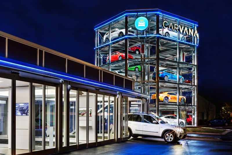 Carvana Introduces a Robotic Automotive Vending Machine
