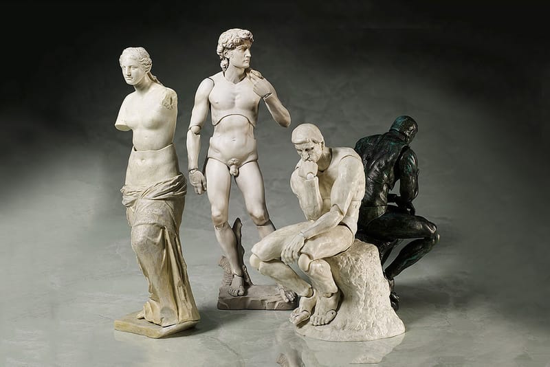 Classical Greco-Roman Sculptures Are Transformed Into Action Figures