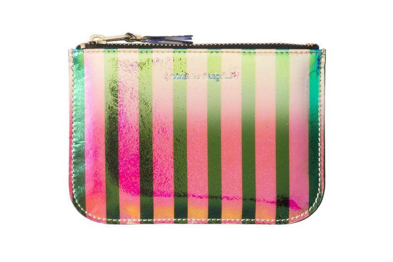 COMME des GARÇONS 2015 Fall/Winter "Crazy Stripe" Wallets