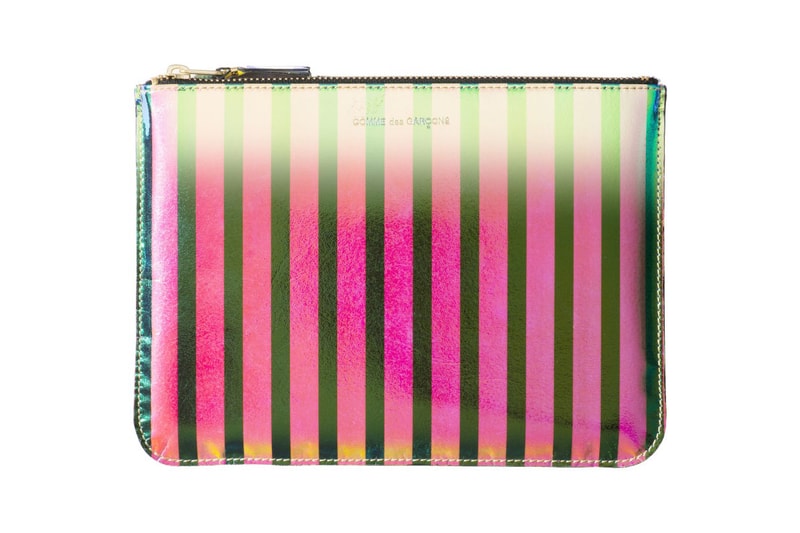 COMME des GARÇONS 2015 Fall/Winter "Crazy Stripe" Wallets