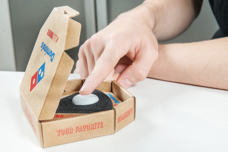 Domino's Pizza The Easy Order Button