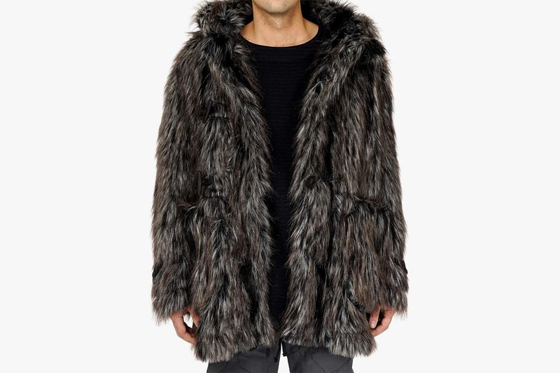 Engineered Garments Faux Fur Duffle Coat HAVEN