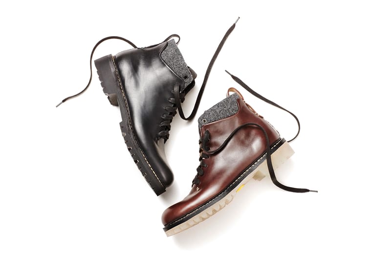 FEIT Semi-Cordovan 8-Eye Lace Up Boot