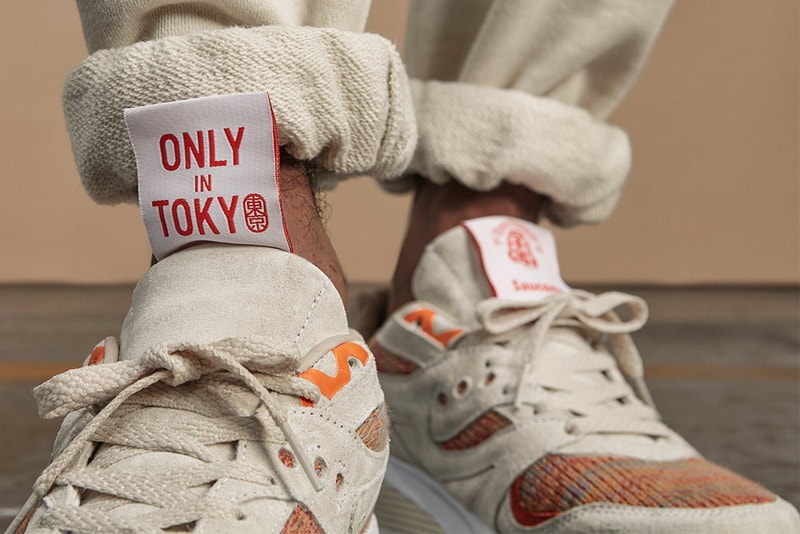 Footpatrol BEAMS Saucony Only in Tokyo Collection
