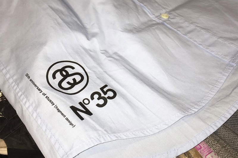 fragment design x Stussy First Look