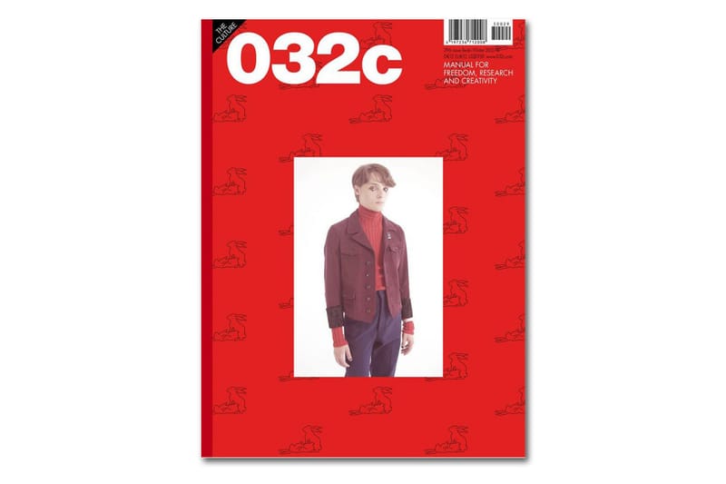 Gosha Rubchinskiy Shoots & Styles Limited Edition Cover of '032c' Issue 29