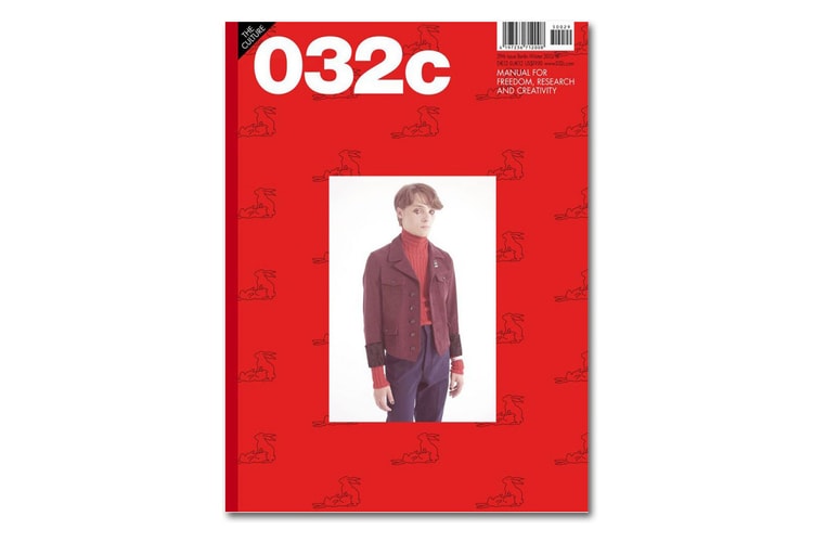 Gosha Rubchinskiy Shoots & Styles Limited Edition Cover of '032c' Issue 29
