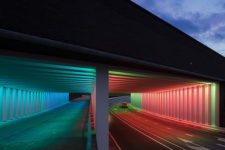Time and Space: Herman Kuijer's Illuminated Passages in the Netherlands