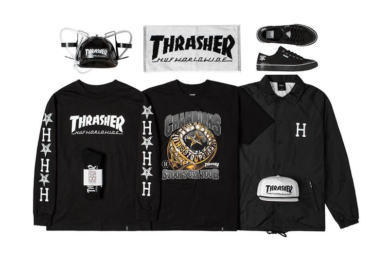 HUF x Thrasher Stoops USA Tour Collection