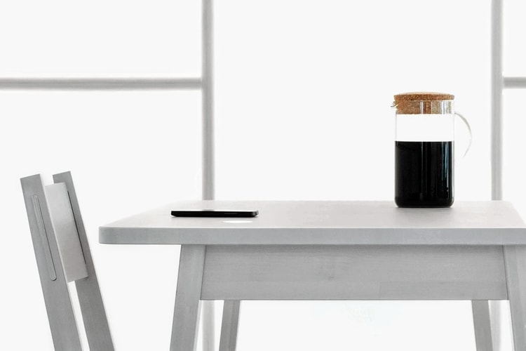 This IKEA Kitchen Table Wirelessly Charges Your Phone Using Heat From a Saucepan
