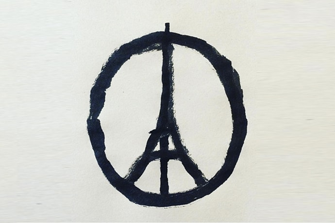 Jean Jullien's Sketch Has Become the Symbol of Solidarity for the Paris Attacks