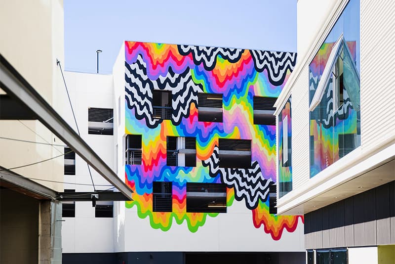 Jen Stark Culver City Mural