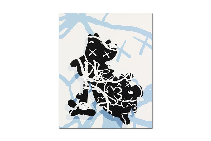 KAWS "Permanent Vacation II" at the Eden Rock Gallery for Art Saint Barth