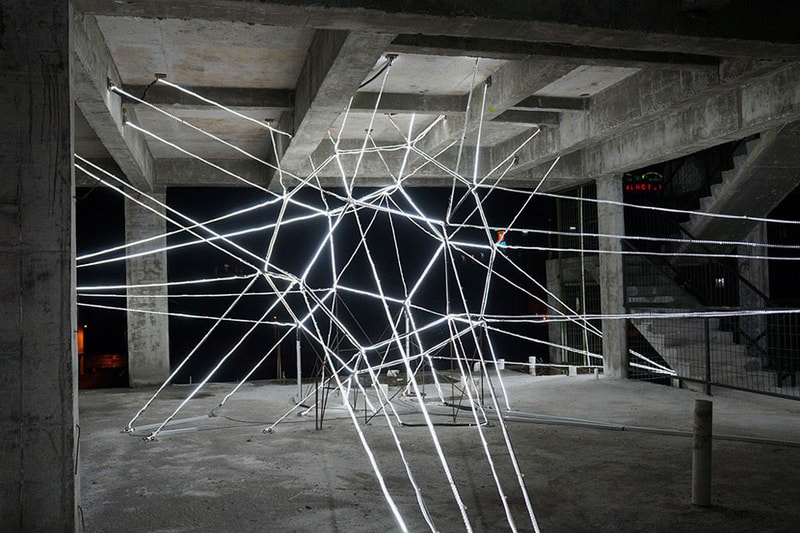 LED Star installation by Jun Ong