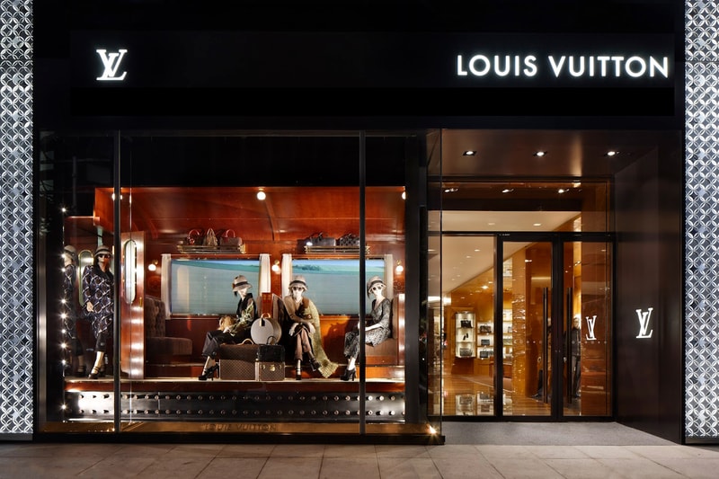 Louis Vuitton China Stores Shut Down