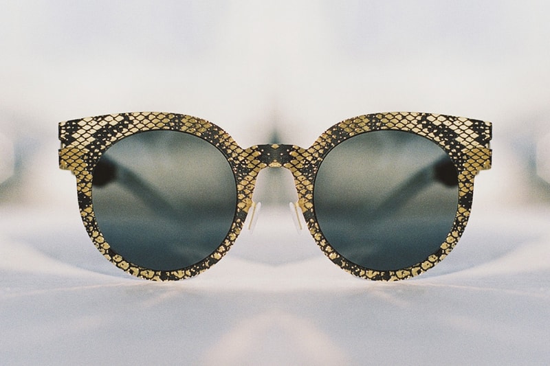Maison Margiela x MYKITA Snakeskin Sunglasses TRANSFER Collection