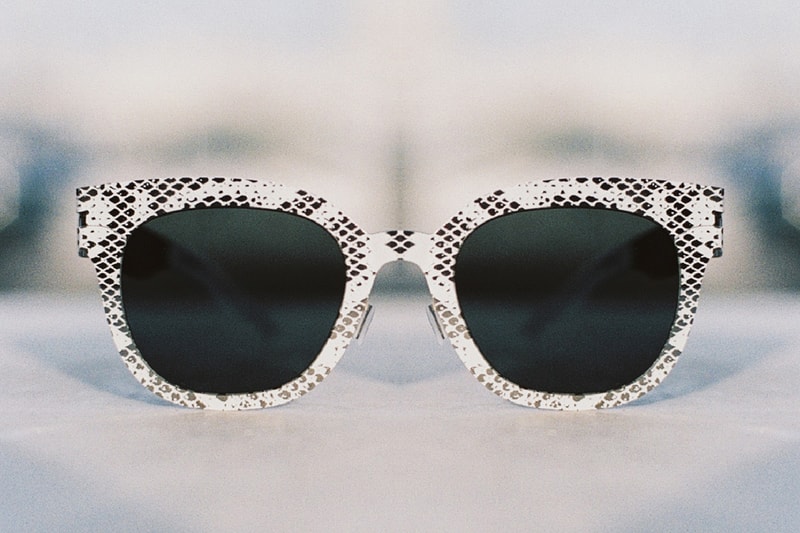 Maison Margiela x MYKITA Snakeskin Sunglasses TRANSFER Collection