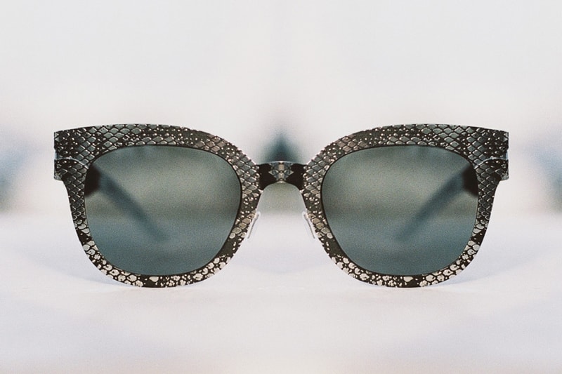 Maison Margiela x MYKITA Snakeskin Sunglasses TRANSFER Collection