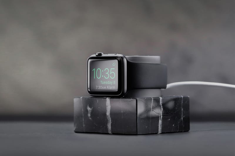 Native Union's Marble Apple Watch Charging Dock