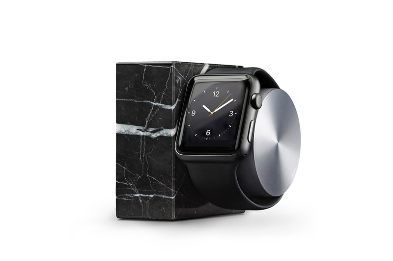 Marble Apple Watch Charging Dock