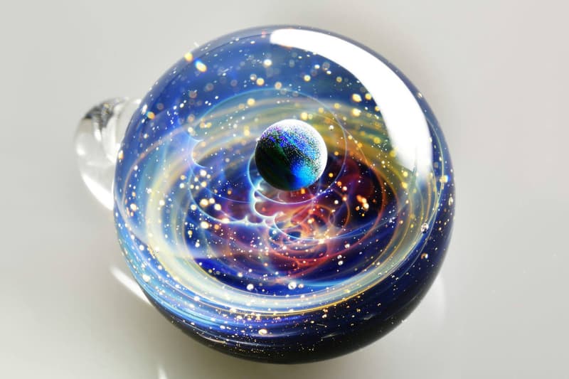 Tiny Galaxy Glass Spheres