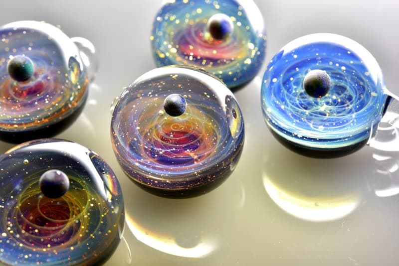 Tiny Galaxy Glass Spheres
